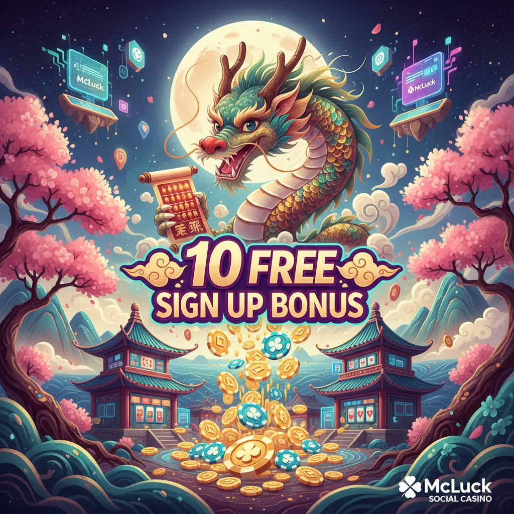 10 sign up bonus - McLuck