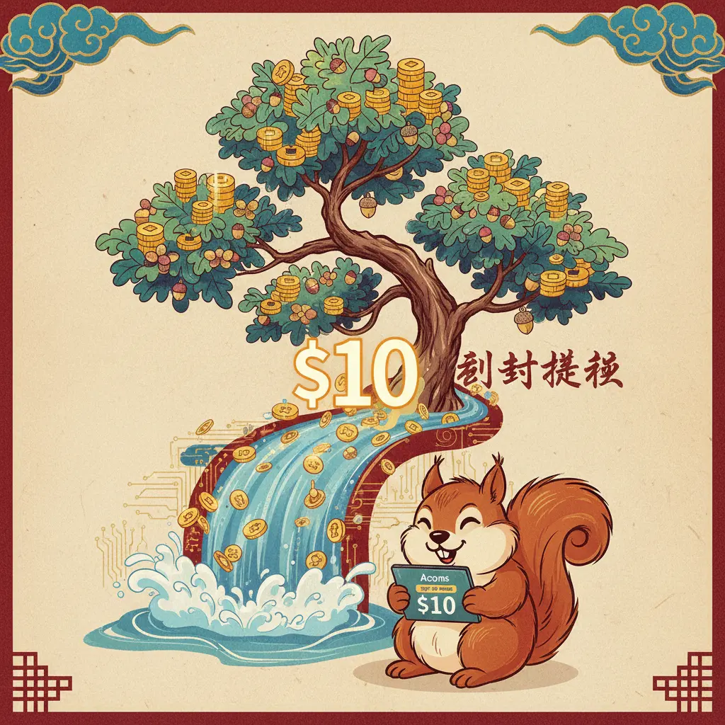 $10 sign up bonus instant withdraw - Acorns