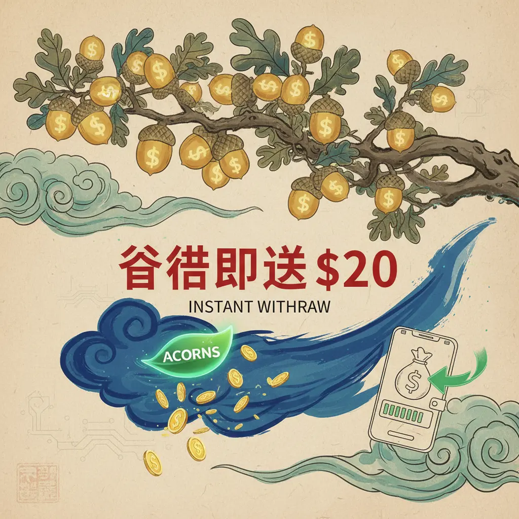 $20 sign up bonus instant withdraw - Acorns