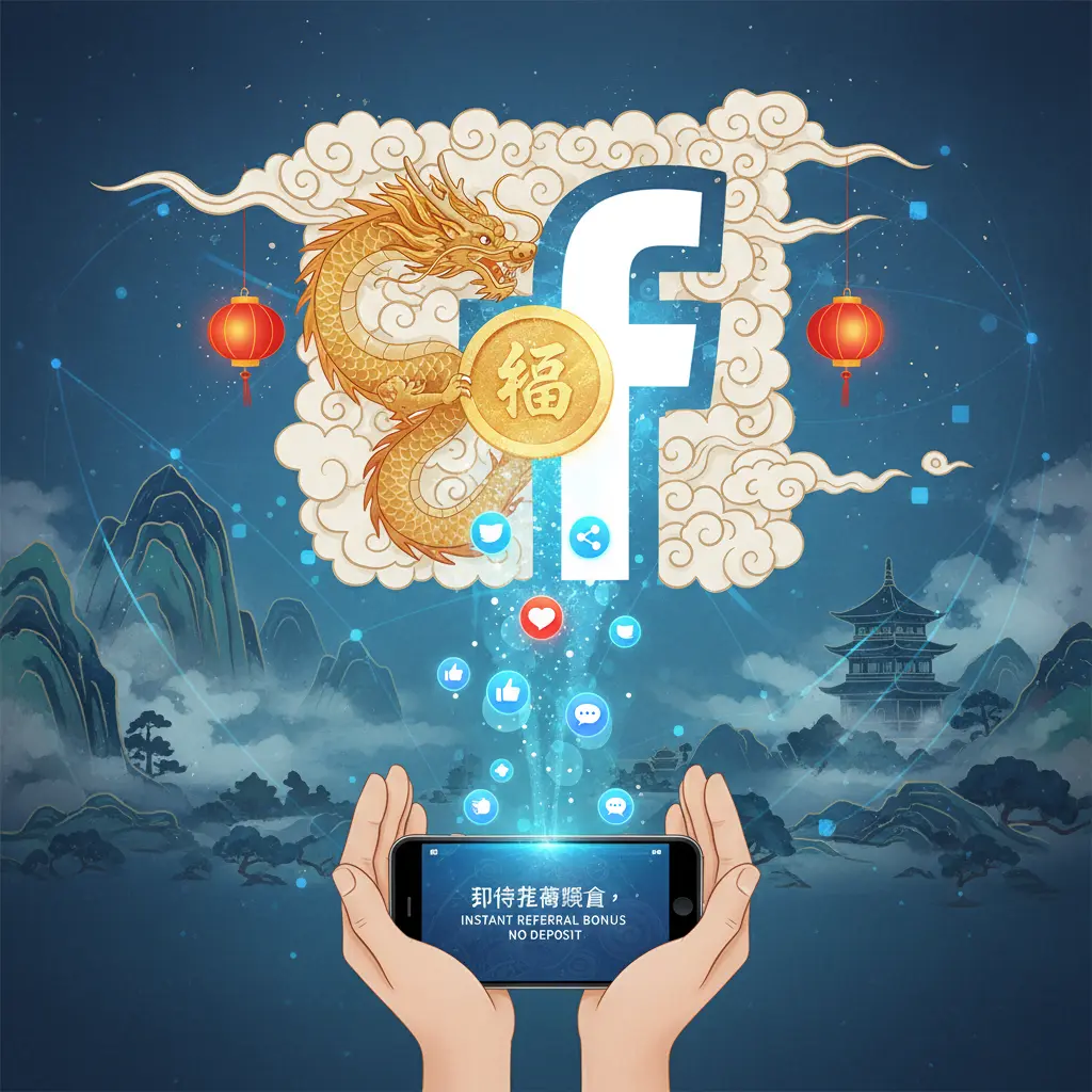 instant referral bonus no deposit - Facebook