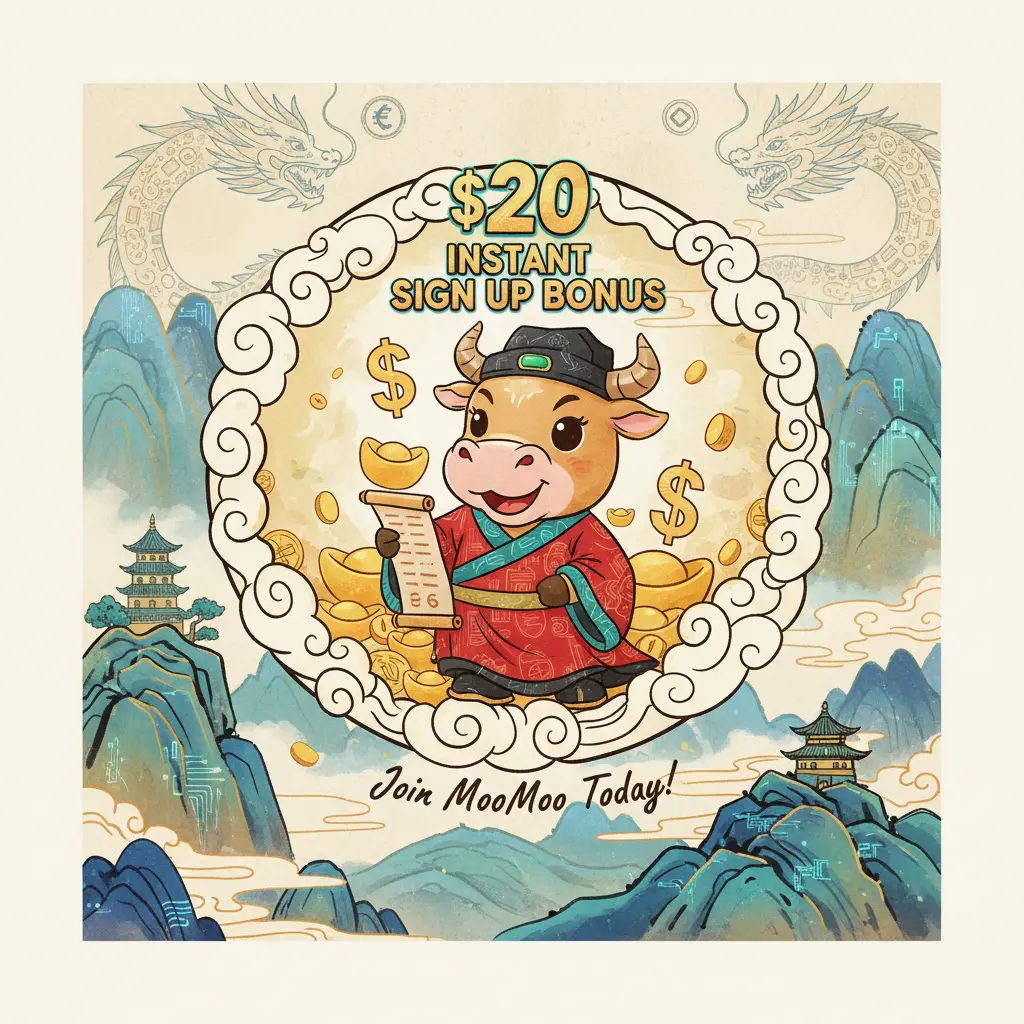 instant $20 sign up bonus - MooMoo