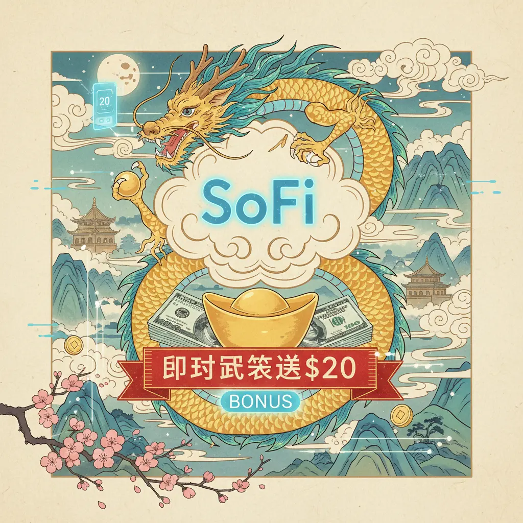 instant $20 sign up bonus - SoFi